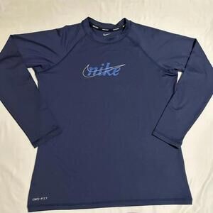 Nike Women's Standard UPF 40+ Long Sleeve Rashguard Swim Tee